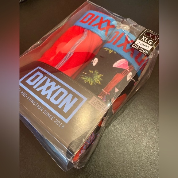 Dixxon 2-Pair Men’s Boxer Briefs Size XL NEW - Picture 1 of 3